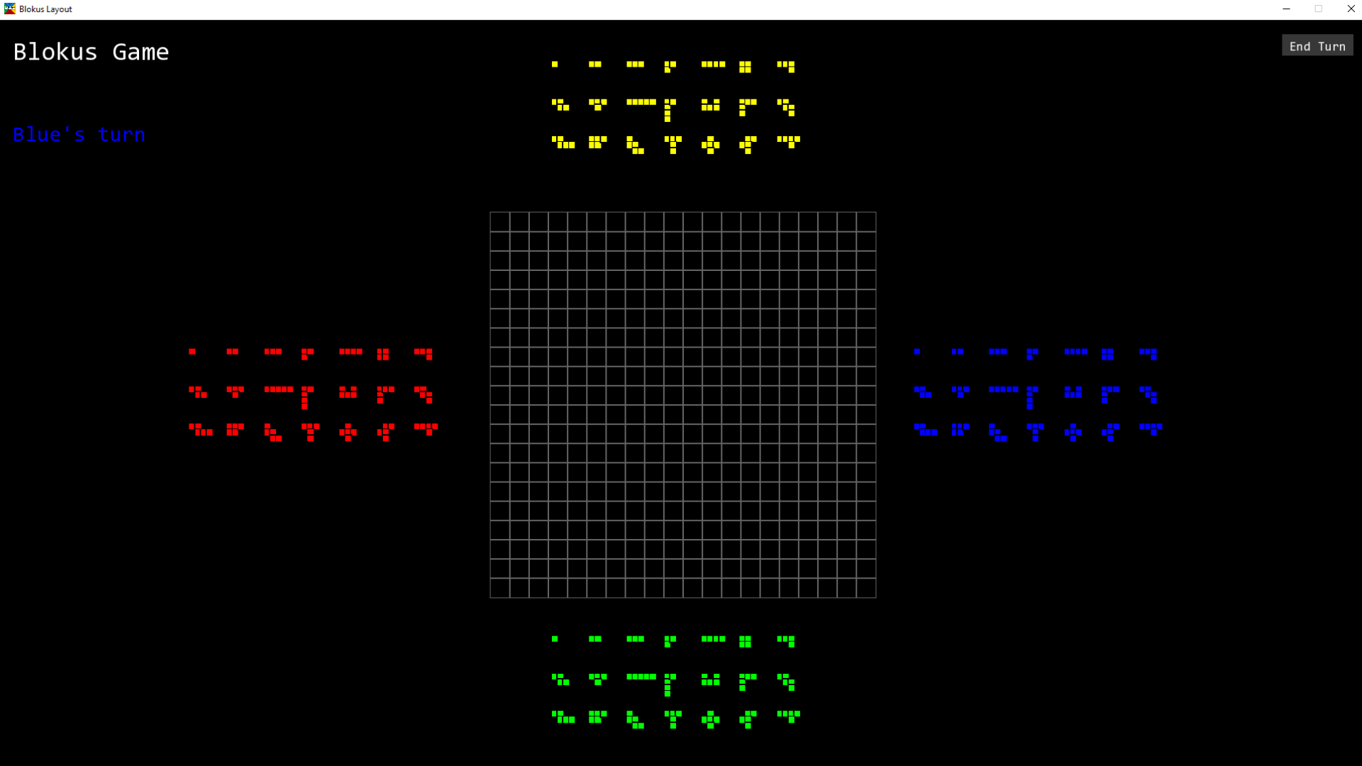 Blokus Project Screenshot